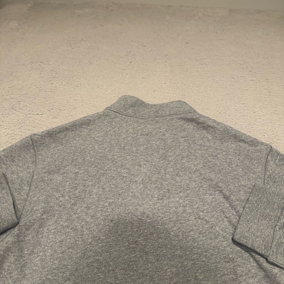 New Vuori Mens Cypress 1/4 Zip 2.0 Pullover Heather Grey Size Large V298 - Picture 10 of 16